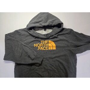 The North Face Mens Size L Gray Graphic Long Sleeve‎ Hoodie
